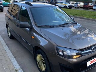2015 Lada (ВАЗ) Kalina II, коричневый, 420000 рублей, вид 1