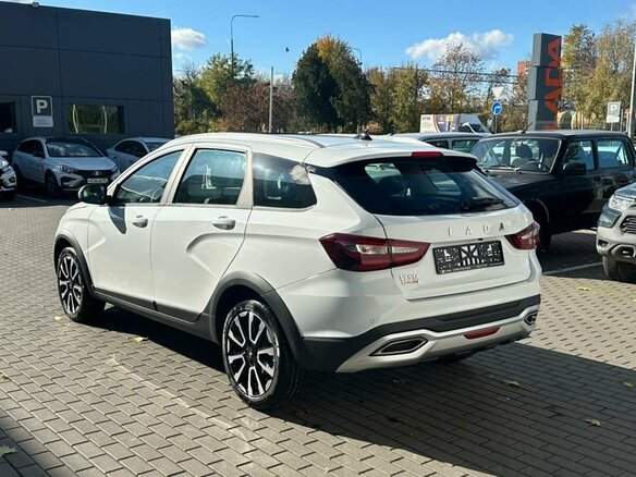 2026 Lada (ВАЗ) Vesta SW Cross I Рестайлинг (NG), белый - вид 10