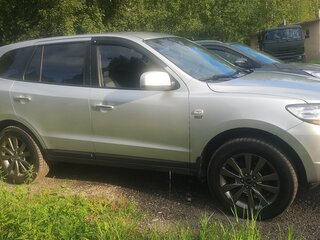 2008 Hyundai Santa Fe II, серебристый, 950000 рублей, вид 2