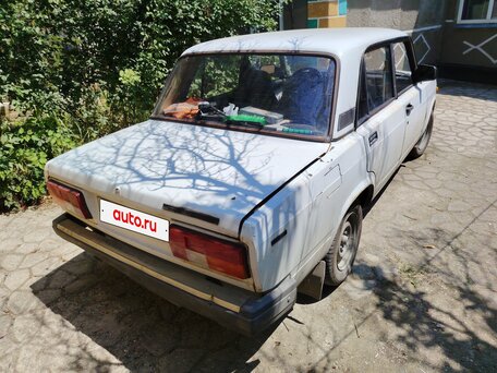 2002 Lada (ВАЗ) 2107, белый, 110000 рублей, вид 5
