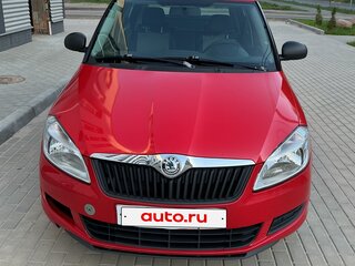 2012 Skoda Fabia II Рестайлинг, красный, 410000 рублей, вид 2