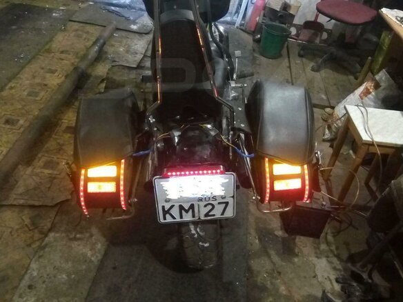 1990 Honda Shadow 750, чёрный, 300000 рублей - вид 6
