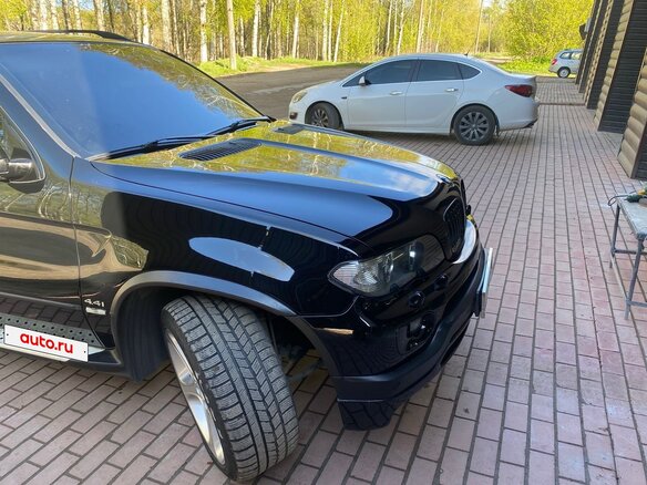2003 BMW X5 4.4i I (E53), чёрный, 1300000 рублей - вид 6