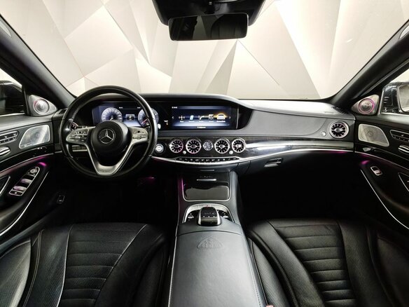 2018 Mercedes-Benz Maybach S-Класс 450 I (X222) Рестайлинг, чёрный, 4750000 рублей - вид 13