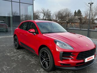 2021 Porsche Macan I Рестайлинг, красный, 7500000 рублей, вид 3