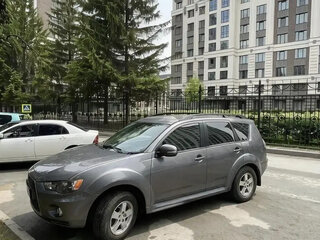 2011 Mitsubishi Outlander II Рестайлинг, серый, 1190000 рублей, вид 1