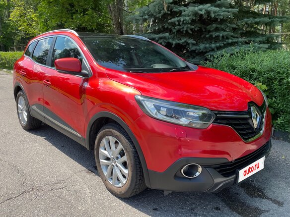 2015 Renault Kadjar I, красный, 1220000 рублей - вид 1
