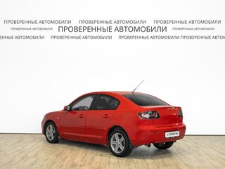 2007 Mazda 3 I (BK) Рестайлинг, красный, 593000 рублей, вид 4