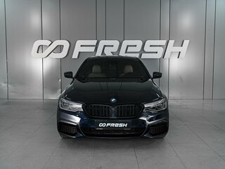 2018 BMW 5 серии 520i VII (G30/G31/G38), синий, 2780000 рублей, вид 3