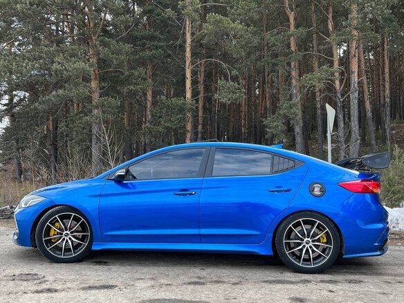 2017 Hyundai Avante VI, синий, 1780000 рублей - вид 9