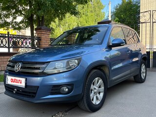 2012 Volkswagen Tiguan I Рестайлинг, синий, 1250000 рублей, вид 1