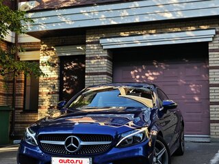 2016 Mercedes-Benz C-Класс 180 IV (W205), синий, 2690000 рублей, вид 1