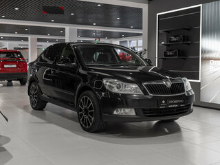2012 Skoda Octavia II (A5) Рестайлинг, чёрный, 570000 рублей, вид 2