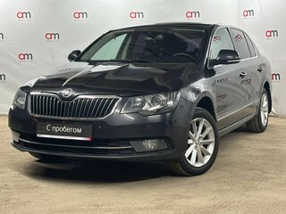 2013 Skoda Superb DSG II Рестайлинг, чёрный, 819000 рублей, вид 3