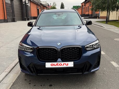 2021 BMW X3 30e xDrive III (G01) Рестайлинг, синий, 4990000 рублей, вид 2