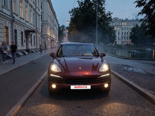 2010 Porsche Cayenne S II (958), коричневый, 1850000 рублей, вид 2