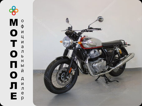 2026 Royal Enfield Interceptor 650, серебристый, 708000 рублей, вид 1