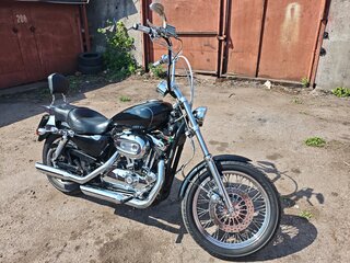 2004 Harley-Davidson Sportster 1200, чёрный, 549999 рублей, вид 2