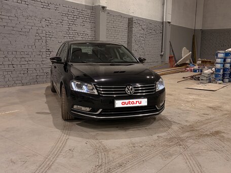 2011 Volkswagen Passat B7, чёрный, 1220000 рублей, вид 3