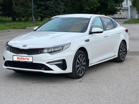 2018 Kia Optima IV Рестайлинг, белый, 2190000 рублей