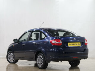 2016 Lada (ВАЗ) Granta I, синий, 469000 рублей, вид 4