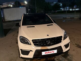 2013 Mercedes-Benz M-Класс AMG 63 AMG III (W166), белый, 3300000 рублей, вид 2