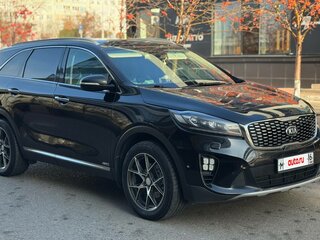 2018 Kia Sorento III Prime Рестайлинг, чёрный, 2580000 рублей, вид 1
