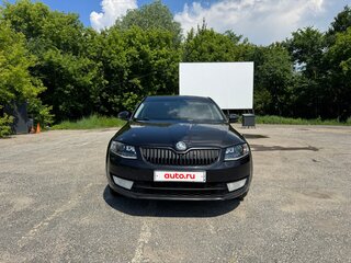 2014 Skoda Octavia III (A7), чёрный, 1075000 рублей, вид 2