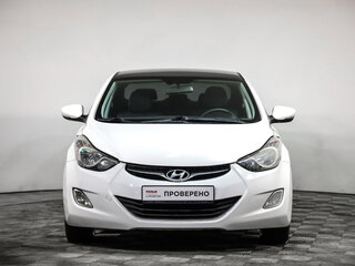 2013 Hyundai Elantra V (MD) Рестайлинг, белый, 699896 рублей, вид 2