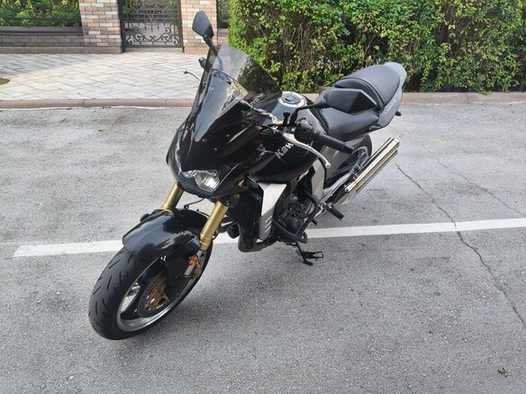 2004 Kawasaki Z 1000, чёрный, 425000 рублей - вид 5