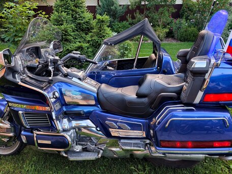 1999 Honda GL 1500 Gold Wing, синий, 1595000 рублей, вид 2