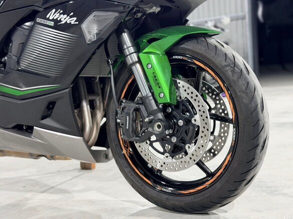 2023 Kawasaki Ninja 1000 SX, зелёный, 1280000 рублей - вид 11