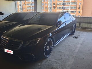 2014 Mercedes-Benz S-Класс AMG 63 AMG Long III (W222, C217), чёрный, 4299999 рублей, вид 4