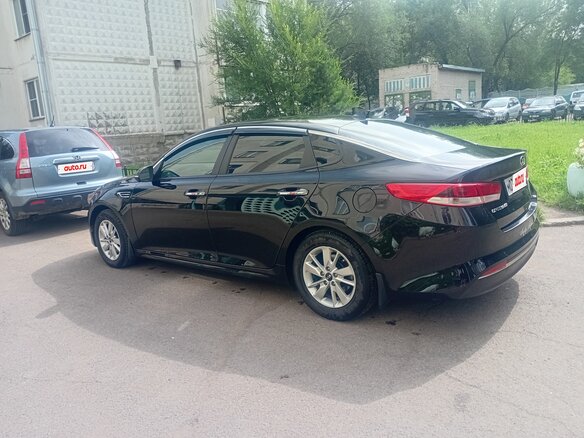 2017 Kia Optima IV, чёрный, 1650000 рублей