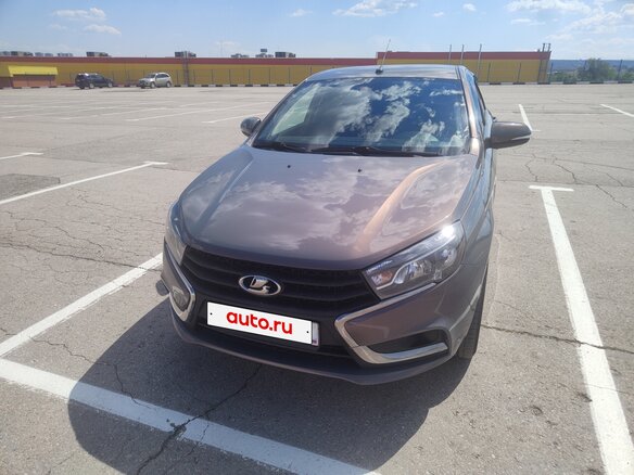 2018 Lada (ВАЗ) Vesta I, серый, 875000 рублей - вид 7