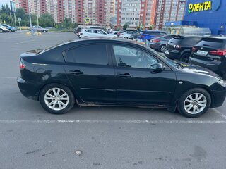 2008 Mazda 3 I (BK) Рестайлинг, чёрный, 399999 рублей, вид 2