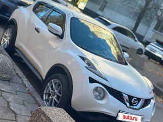 2014 Nissan Juke I Рестайлинг, белый, 1150000 рублей, вид 2