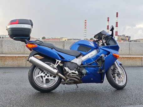 1998 Honda VFR 800, синий, 385000 рублей, вид 3