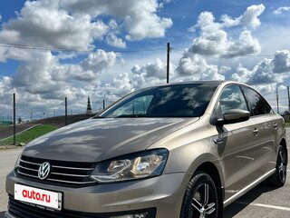 2019 Volkswagen Polo V Рестайлинг, коричневый, 1090000 рублей, вид 1
