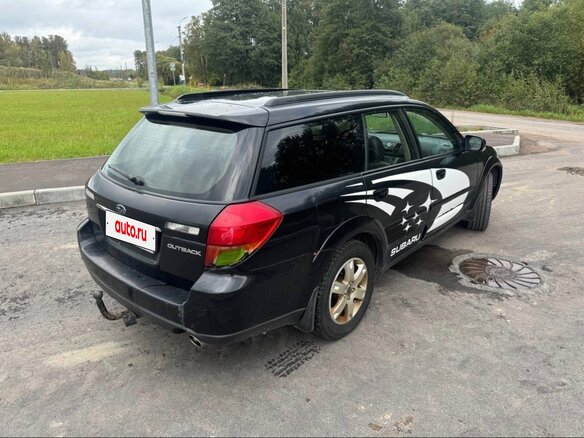 2005 Subaru Outback III, чёрный - вид 2