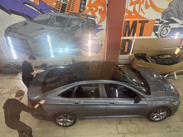 2020 Volkswagen Jetta 6-speed VII, серый, 2000000 рублей - вид 17