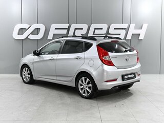 2015 Hyundai Solaris I Рестайлинг, серебристый, 1155000 рублей, вид 2