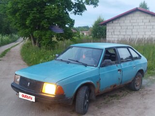 1993 Москвич 21412-01, голубой, 50000 рублей, вид 1
