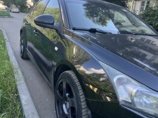 2012 Chevrolet Cruze I, чёрный, 570000 рублей, вид 4