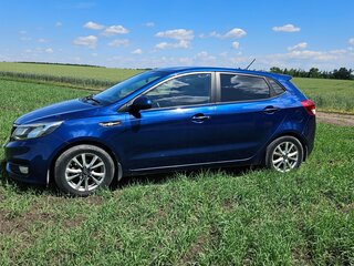 2015 Kia Rio III, синий, 980000 рублей, вид 4