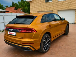 2020 Audi Q8 45 TDI I (4M), оранжевый, 6000000 рублей, вид 4