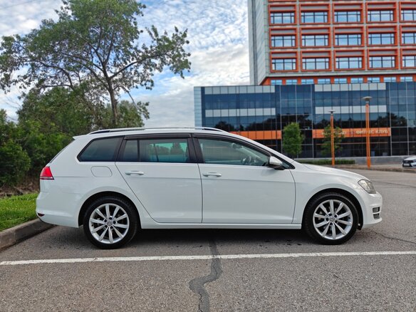 2014 Volkswagen Golf VII, белый, 1370000 рублей - вид 3
