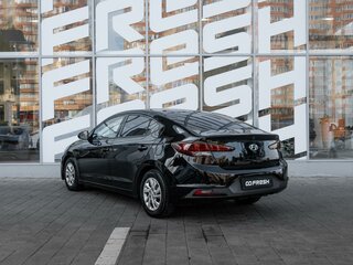 2018 Hyundai Elantra VI (AD) Рестайлинг, чёрный, 1113000 рублей, вид 2