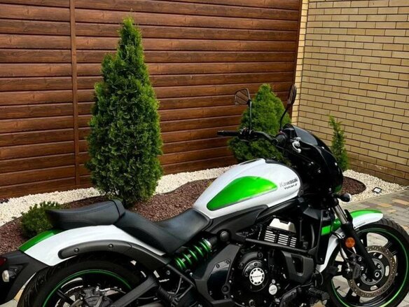 2017 Kawasaki EN650 Vulcan S, зелёный, 470000 рублей