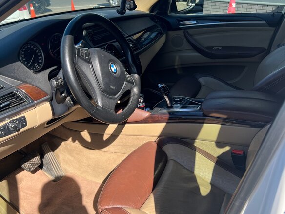 2009 BMW X6 35i 6-speed I (E71), белый, 1600000 рублей - вид 5